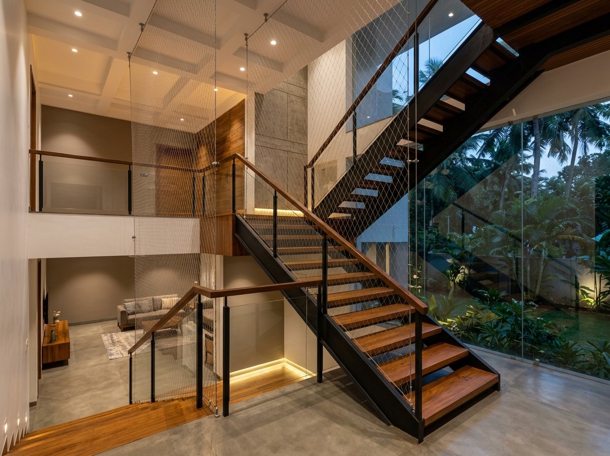 Staircase Safety Nets in Kochi